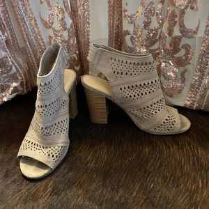 Open toed heels Lauren Conrad brand